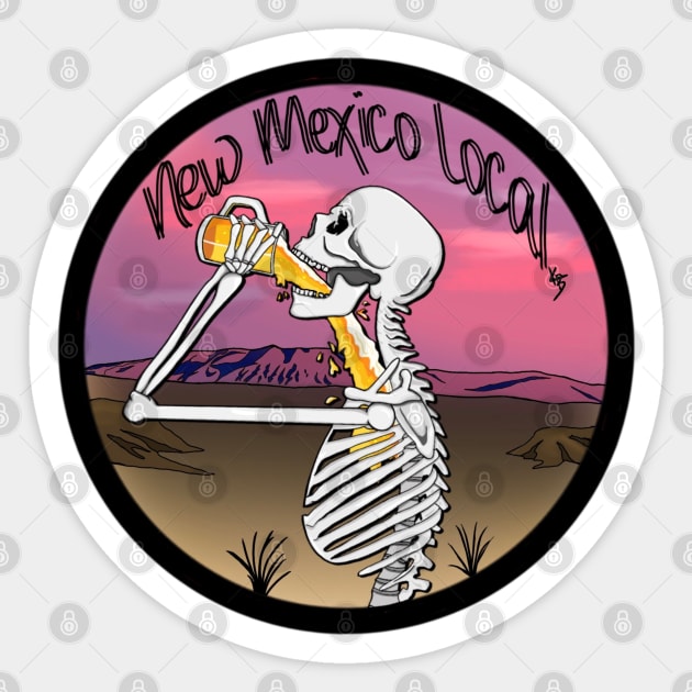 New Mexico Local Sticker by KayyArkham